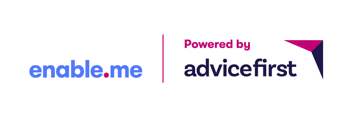enable me and AF logo enable me and AF logo